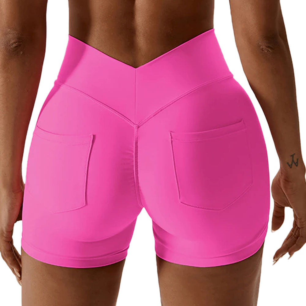 Hot Pink Cheeky Shorts – Rebelle Activewear