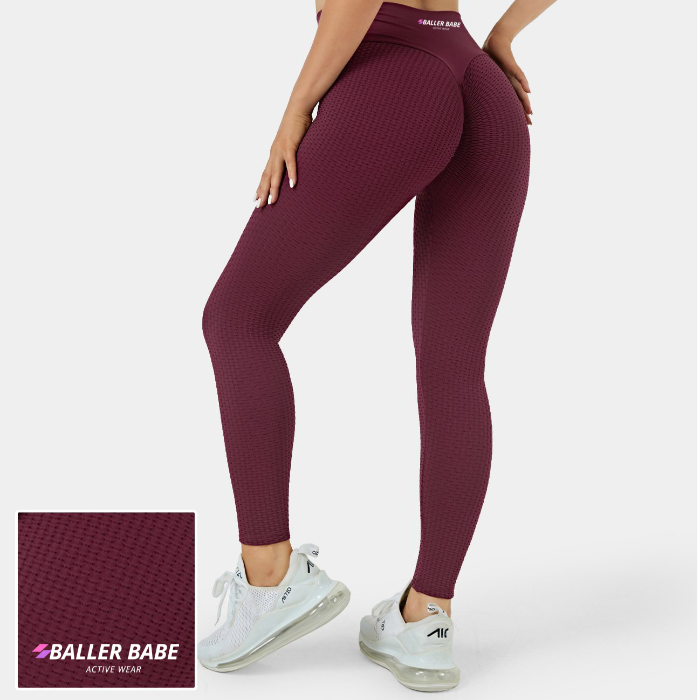 HOT SELLER! Baller Babe's signature scrunch womens Leggings