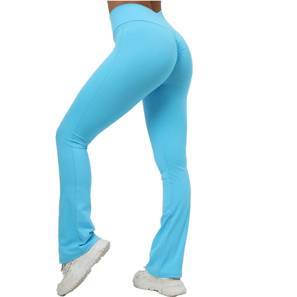 Baller Babe NKD Feel flare yoga leggings Sky Blue