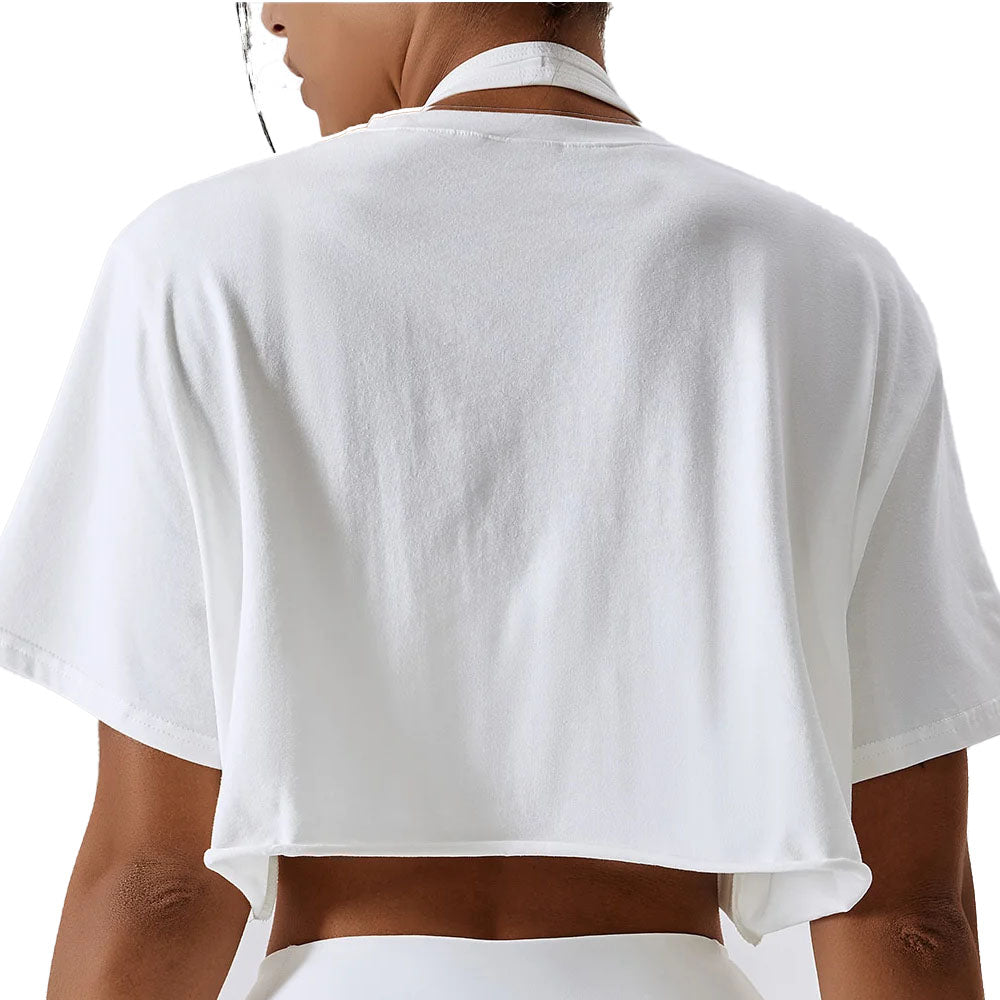 Plaine Jane Cotton Loose T-Shirt White