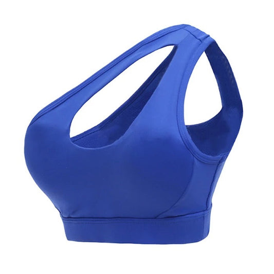 Baller Babe active wear blue off shoulder top