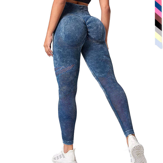 Lift Stonewash scrunch Leggings