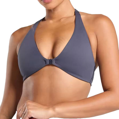 Elevate V-neck Front Button yoga Bra