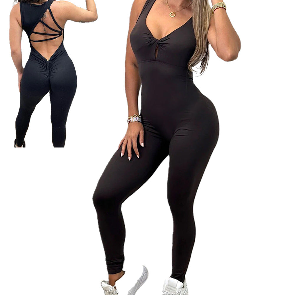 Womens One Piece Jumpsuit Long Sleeve Solid Bodycon Romper Pants Versatile  Thermal Bodysuit Streetwear - Walmart.com