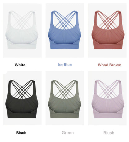 Criss Cross Sports Bra Crop