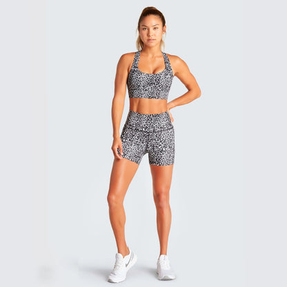 Leopard Print Fitness Activewear Set –